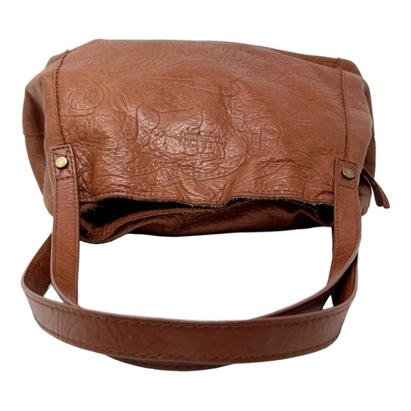 AMERICAN LEATHER CO. Handbag, Purse, Brandy Tooled - Picture 7 of 14